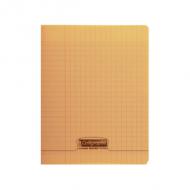 Calligraphe Cahier 8000 POLYPRO, 170 x 220 mm, orange Séys, 96 pages, reliure piqre, couverture polypro transparente, papier vélin surfin 90 g / m2 (18128C)