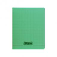 Calligraphe Cahier 8000 POLYPRO, 170 x 220 mm, vert Séys, 48 pages, reliure piqre, couverture polypro transparente, papier vélin surfin 90 g / m2 (18105C)