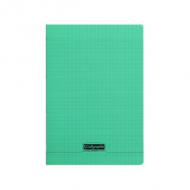 Calligraphe Cahier 8000 POLYPRO, 210 x 297 mm, vert Séys, 96 pages, reliure piqre, couverture polypro transparente, papier vélin surfin 90 g / m2 (18135C)