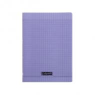 Calligraphe Cahier 8000 POLYPRO, 210 x 297 mm, violet Séys, 96 pages, reliure piqre, couverture polypro transparente, papier vélin surfin 90 g / m2 (18137C)