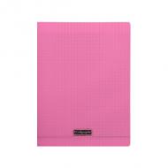 Calligraphe Cahier 8000 POLYPRO, 240 x 320 mm, gris Séys, 96 pages, reliure piqre, couverture polypro transparente, papier vélin surfin 90 g / m2 (18196C)