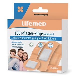 Pflaster-Strips "Allround", 100er Pack 99008