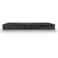 Lindy 4 port hdmi 2.0 18g switch mit audio (38249)