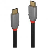 Lindy usb 3.1 kabel typ c / c 5a pd anthra line m / m 0.5m (36900)