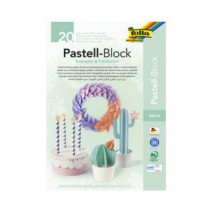 Tonpapier & Fotokarton "Pastell-Block" 678