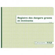 EXACOMPTA Piqre "Registre des dangers graves et imminents" ------------------- pour le marché: F ---------------------240 x 320 mm, 20 pages, papier 110 g / m2 (6622E)