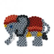 Symbolbild: Anwendung Bügelperlen midi "Elefant/Löwe"