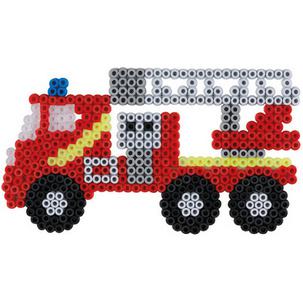 Symbolbild: Anwendung Bügelperlen midi "Feuerwehr" 3441