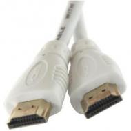 Techly hdmi high speed kabel mit ethernet, m / m, 3m, weiß (icoc-hdmi-4-030nwt)