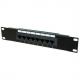 10" Patch Panel, Kat. 5e, ungeschirmt, 8 Port DN-91512S