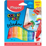 Fenstermarker COLORPEPS Windows, 6er Kartonetui
