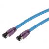 Patchkabel Kat. 8, S/FTP, blau