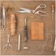 Universalschere VINTAGE COPPER in Verpackung E-16459 00