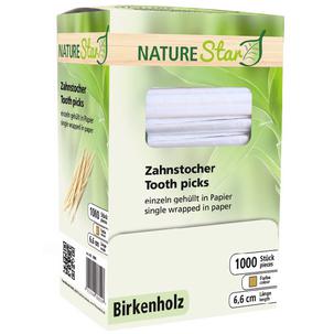 Zahnstocher NATURE Star, im Spenderkarton 3880