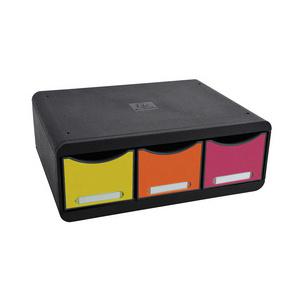 Schubladenbox TOOLBOX MAXI, schwarz / harlekin 318798D