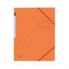 Eckspannermappe TOP FILE+, orange