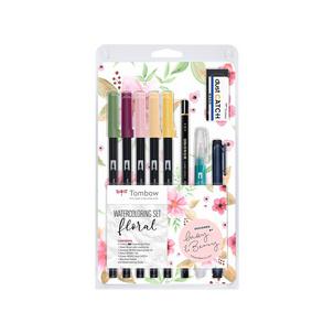 Watercoloring-Set "Floral", 11-teilig WCS-FL