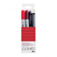 Marker ciao, 4er Set "Doodle Pack Red"