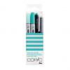 Marker ciao, 4er Set "Doodle Pack Turquoise"