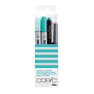 Marker ciao, 4er Set "Doodle Pack Turquoise" 22075643