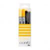 Marker ciao, 4er Set "Doodle Pack Yellow"