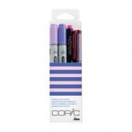 Marker ciao, 4er Set "Doodle Pack Purple"