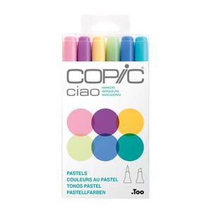 Marker ciao, 6er Set "Pastels" 22075667