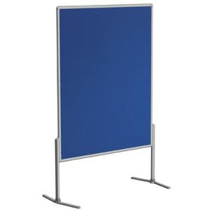 Moderationstafel PRO, mit klappbaren Füßen - Filz blau MT804303
