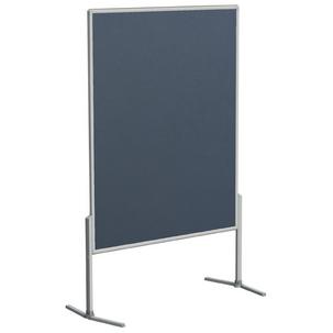 Moderationstafel PRO, mit klappbaren Füßen - Filz grau MT804312