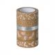 Deko-Klebeband Natur, grün / silber 203584528