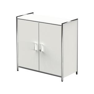 Sideboard ARTLINE, 2 Fächer, weiß 13794410