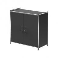 Sideboard ARTLINE, 2 Fächer, anthrazit