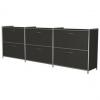 Sideboard ARTLINE, 6 Schubladen, anthrazit