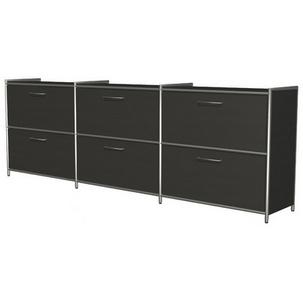 Sideboard ARTLINE, 6 Schubladen, anthrazit 13791913