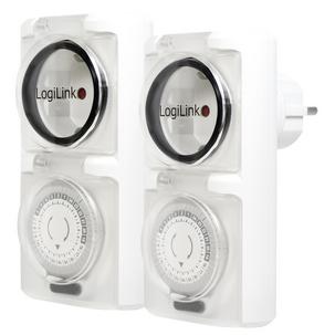 Tageszeitschaltuhr IP44, mechanisch - 2er Set ET0006A