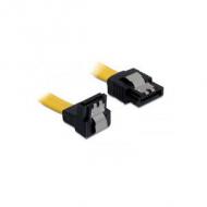 Delock sata-kabel sata iii -> sata down st / st 0.70m gelb cli (82814)