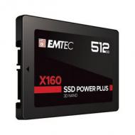 Emtec ssd 512gb 3d nand x160 2,5" intern bulk (ecssd512gnx160)