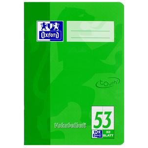 Vokabelheft "Touch", grün 400115095
