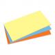 Moderationskarten, farbig sortiert: gelb, blau, orange MU135