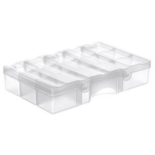 Aufbewahrungsbox ORGANIZER 24, transparent 3617070