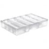 Aufbewahrungsbox ORGANIZER 38, transparent