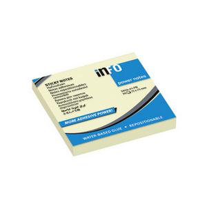 Haftnotizen Power Notes, 75 x 75 mm 5654-01-PN