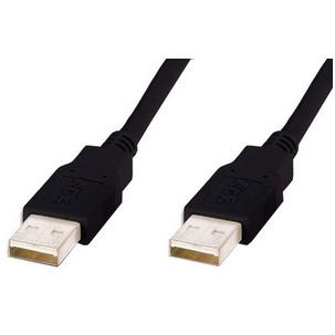 USB 2.0 Anschlusskabel, USB-A Stecker - USB-A Stecker AK-300100-030-S