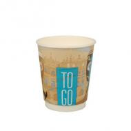 Hartpapier-Kaffeebecher "To Go", 0,2 l