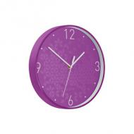 Wanduhr WOW, violett