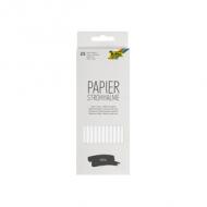 Papier-Strohhalm "WHITE"