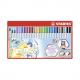 Pinselstift Pen 68 brush, 25er Metall-Etui (Bestell-Nr. 55500374) 568/25-321