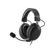 Sharkoon headset b1      stereo trrs / klinke         schwarz (4044951021215)