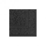 Serviette "ROYAL Collection Ornaments", schwarz