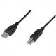 USB 2.0 Anschlusskabel, USB-A Stecker - USB-B Stecker AK-300105-030-S